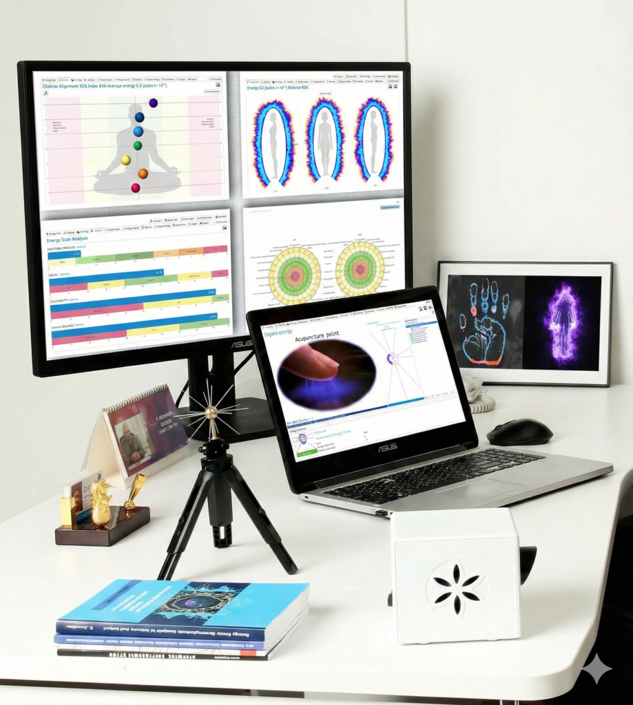 Medición del biocampo con tecnología GDV BioWell y energía total