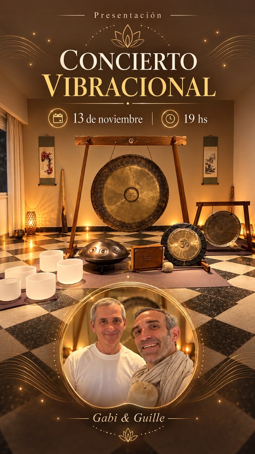 Concierto Vibracional — Recorrido por el Sistema de Chakras